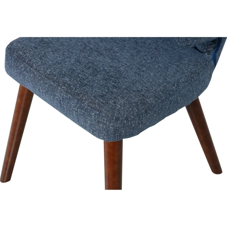vtwonen Cape eetkamerstoel blauw gemeleerd, foto 6