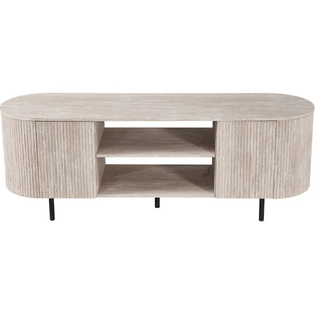 Rousseau TV meubel 'Lagos' 160 cm Decor Travertin Beige
