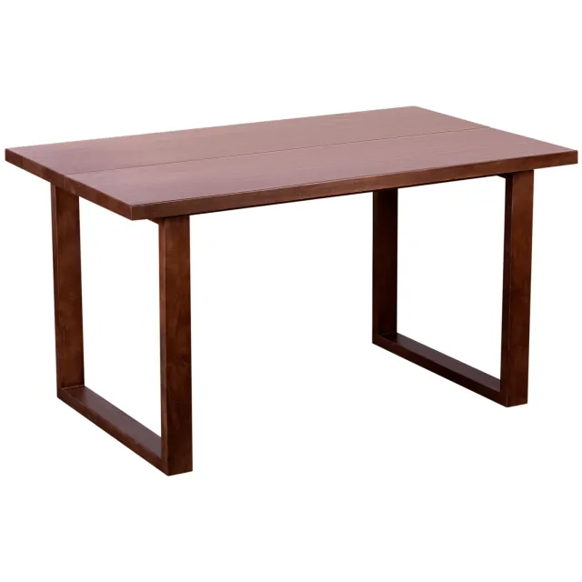 Lewis & Loft Eettafel Lore - Rechthoek - FSC-gecertificeerd mangohout - 140x85 cm - Walnoot bruin