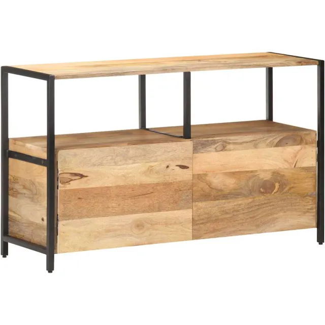 vidaXL Dressoir 110x35x65 cm massief mangohout Bruin