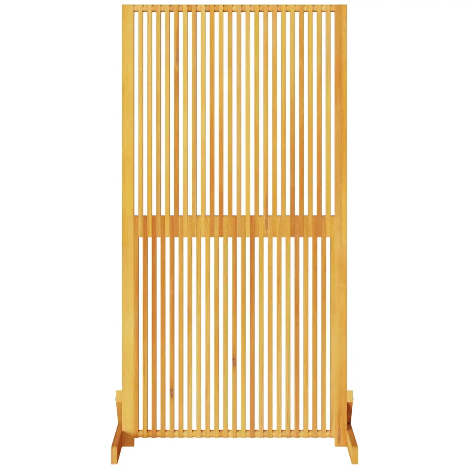 vidaXL Privacyscherm Bruin 79,5 x 50 x 150 cm Massief Acaciahout, foto 2