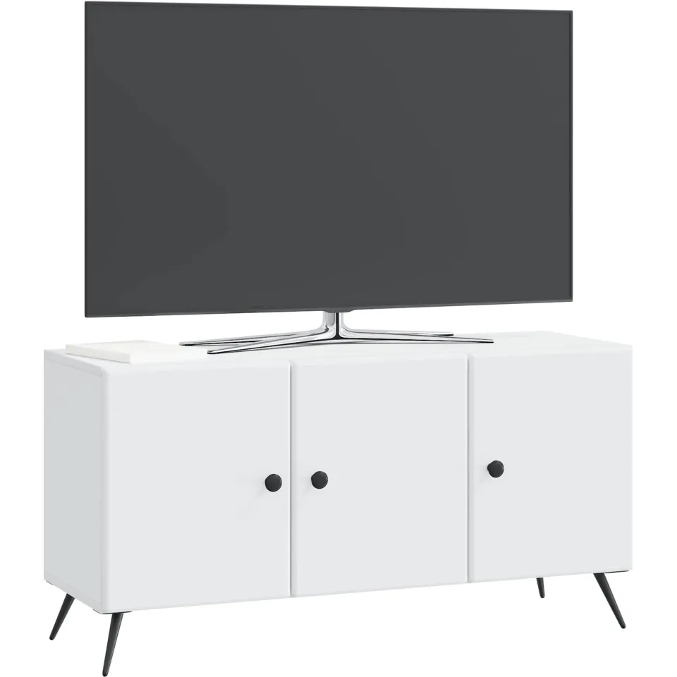 vidaXL TV-kast Wit 99 x 34,5 x 50 cm Bewerkt hout