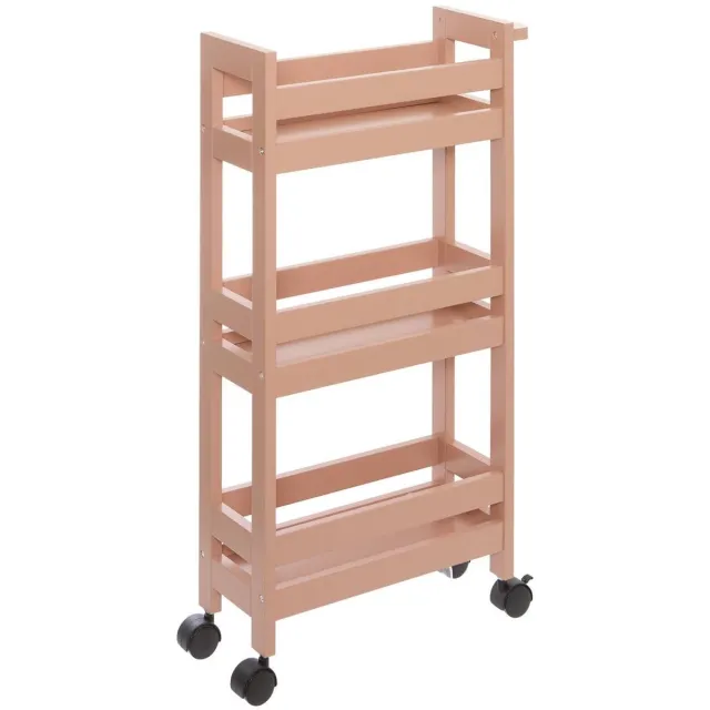 5 Five Simply Smart Colorama rechthoekig dienblad 15x40 cm, roze Rose