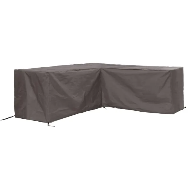 Winza Premium loungesethoes hoes L-vorm grijs