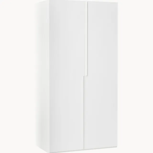 Westwing Collection Modulaire draaideurkast Leon, 100 cm breed, diverse varianten wit