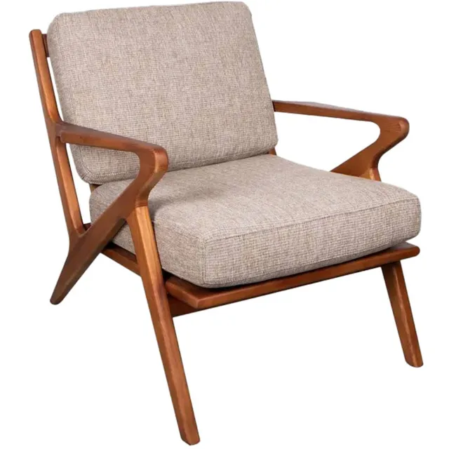 Sissy-Boy fauteuil Mid Century bruin, foto 2