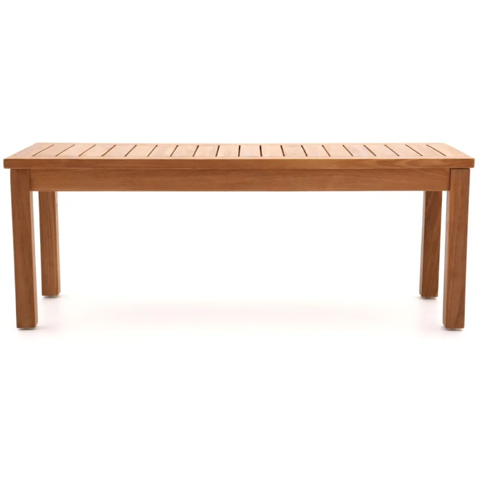Bellagio tuinmeubelen Sunyard Manchester picknickbank 120x42x45cm Bruin