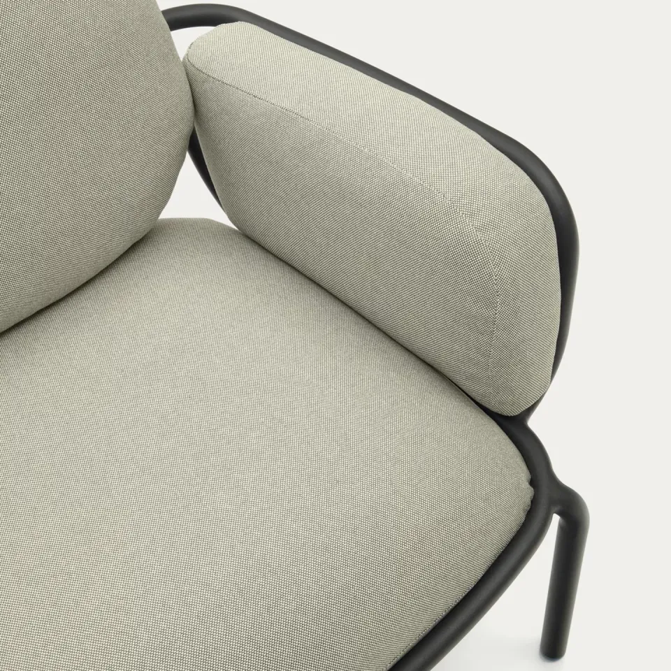 Kave Home Joncols tuinfauteuil beige, foto 7