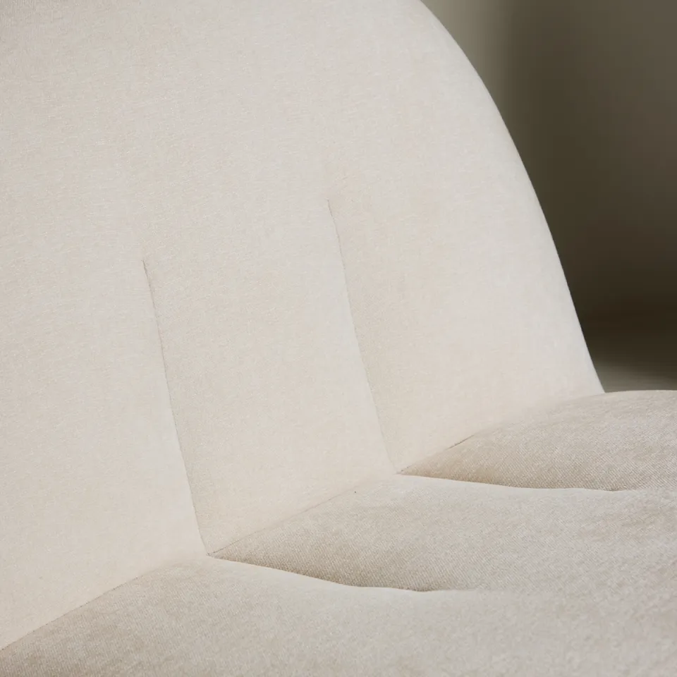 Nest living Hannelore fauteuil wit, foto 5