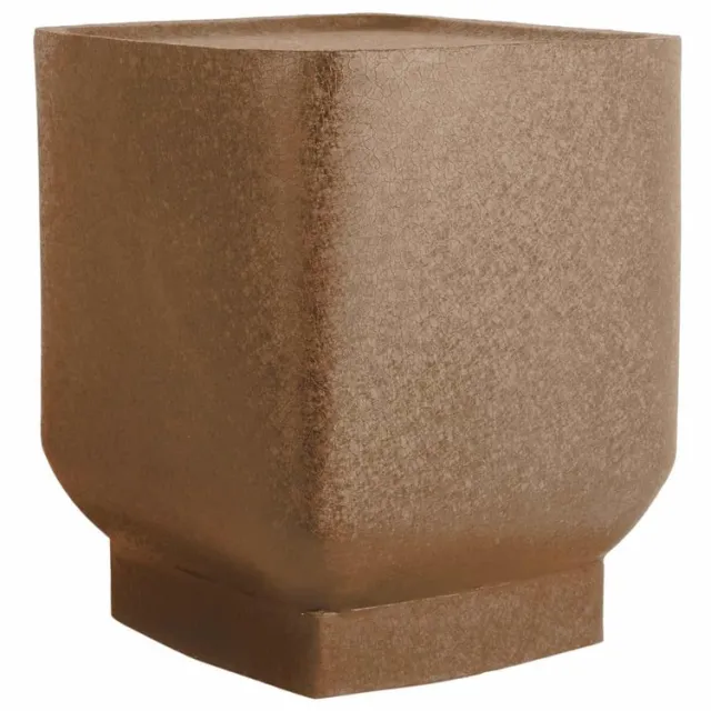 Leitmotiv Bijzettafel Boaz Cuadro - Mokka - 37x37x40cm - Modern bruin