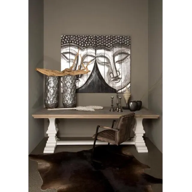 Tower Living Toscana Eetkamertafel 280 cm Wit
