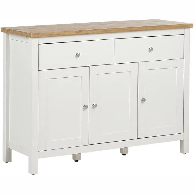 Beliani ATOCA - Sideboard - Gebroken wit - MDF