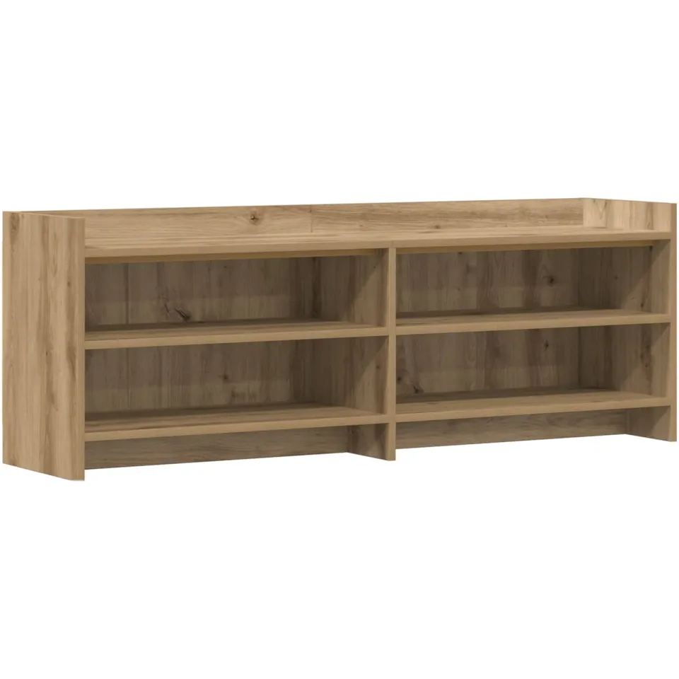 vidaXL TV-kast 135 x 33 x 47 cm Artisanaal eiken Bruin