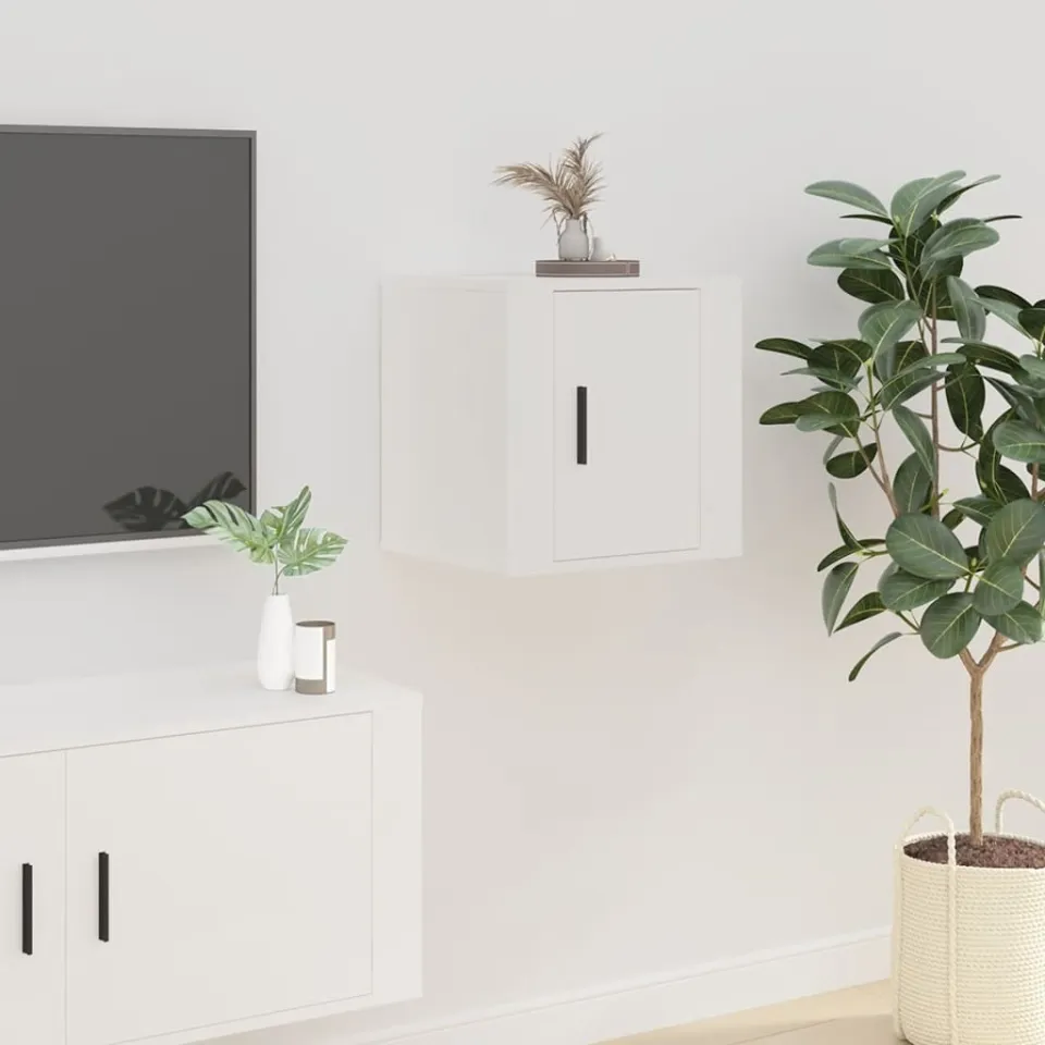 vidaXL Tv-wandmeubels 2st 40x34,5x40 cm wit, foto 4