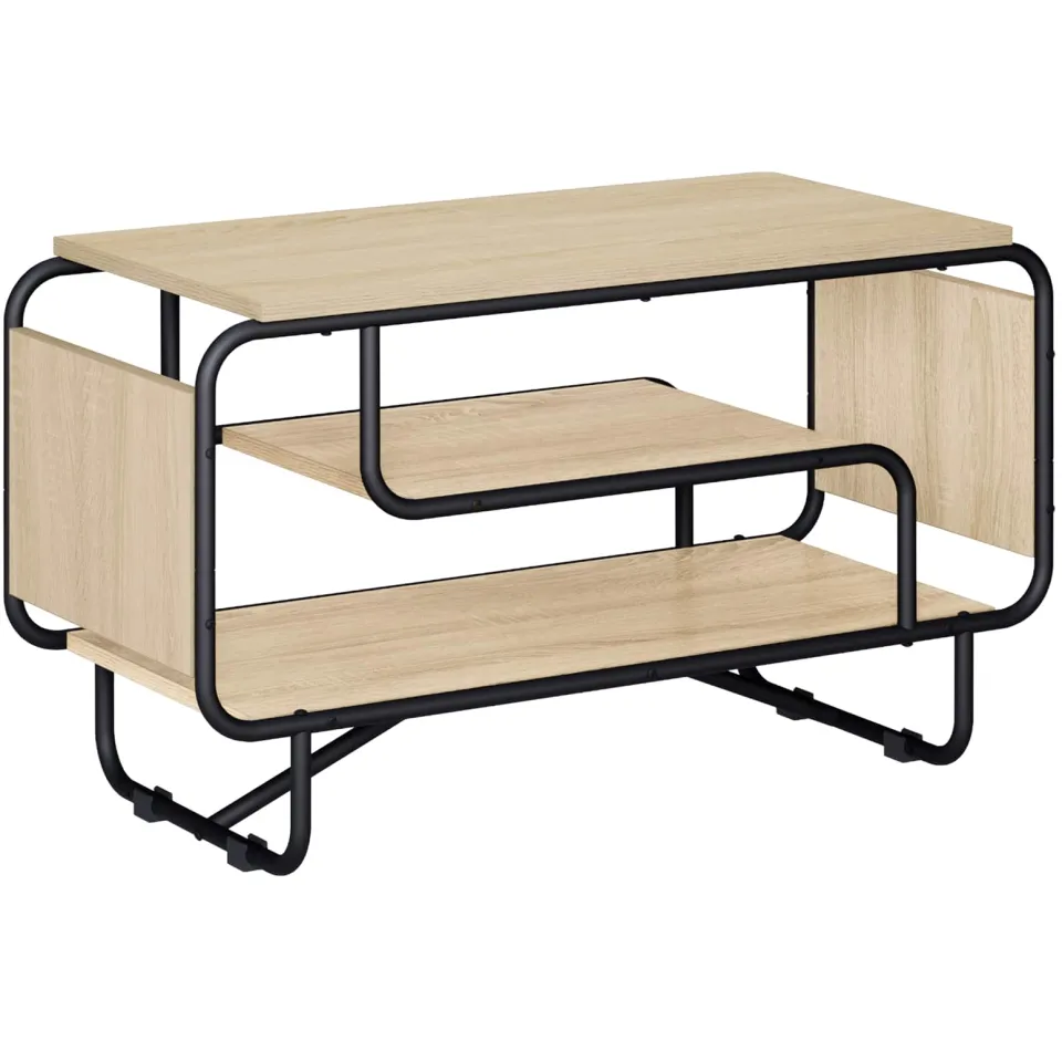 vidaXL TV-standaard 80 x 36 x 45 cm Sonoma Eiken, foto 3