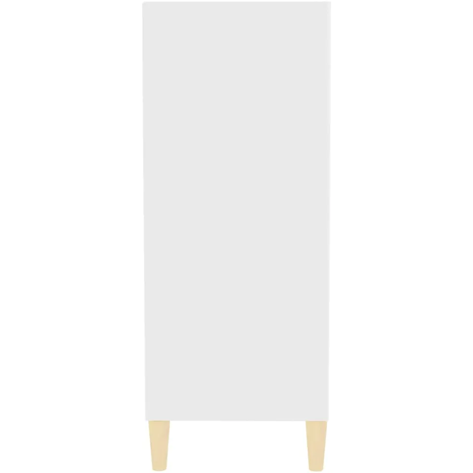 vidaXL Dressoir 57x35x90 cm bewerkt hout wit, foto 3