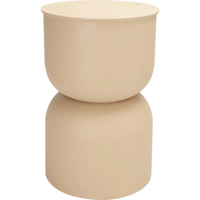 Home & Styling Bijzettafel - Ø31xH46cm - Zand Multi
