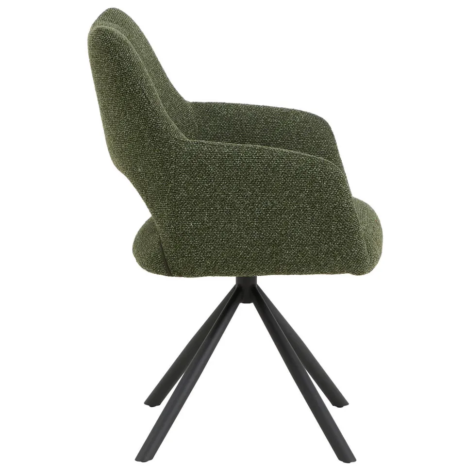 NOUS Living Ava eetkamerstoel groen, foto 4