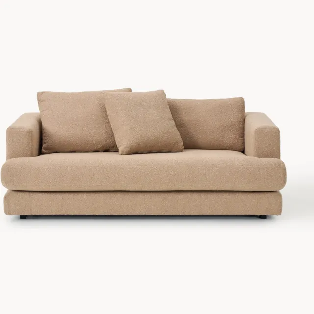 Westwing Collection Bouclé bank Tribeca (2-zits) Beige