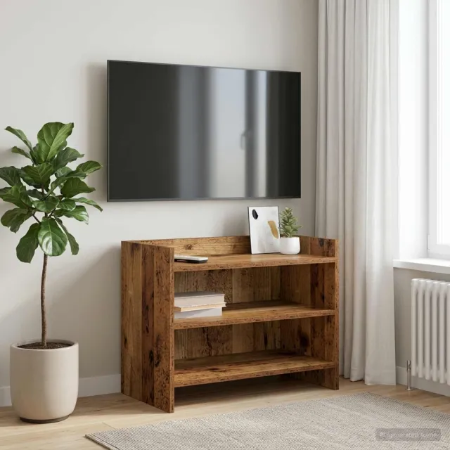 vidaXL TV-kast 60 x 33 x 47 cm Oud hout Bewerkt hout Bruin