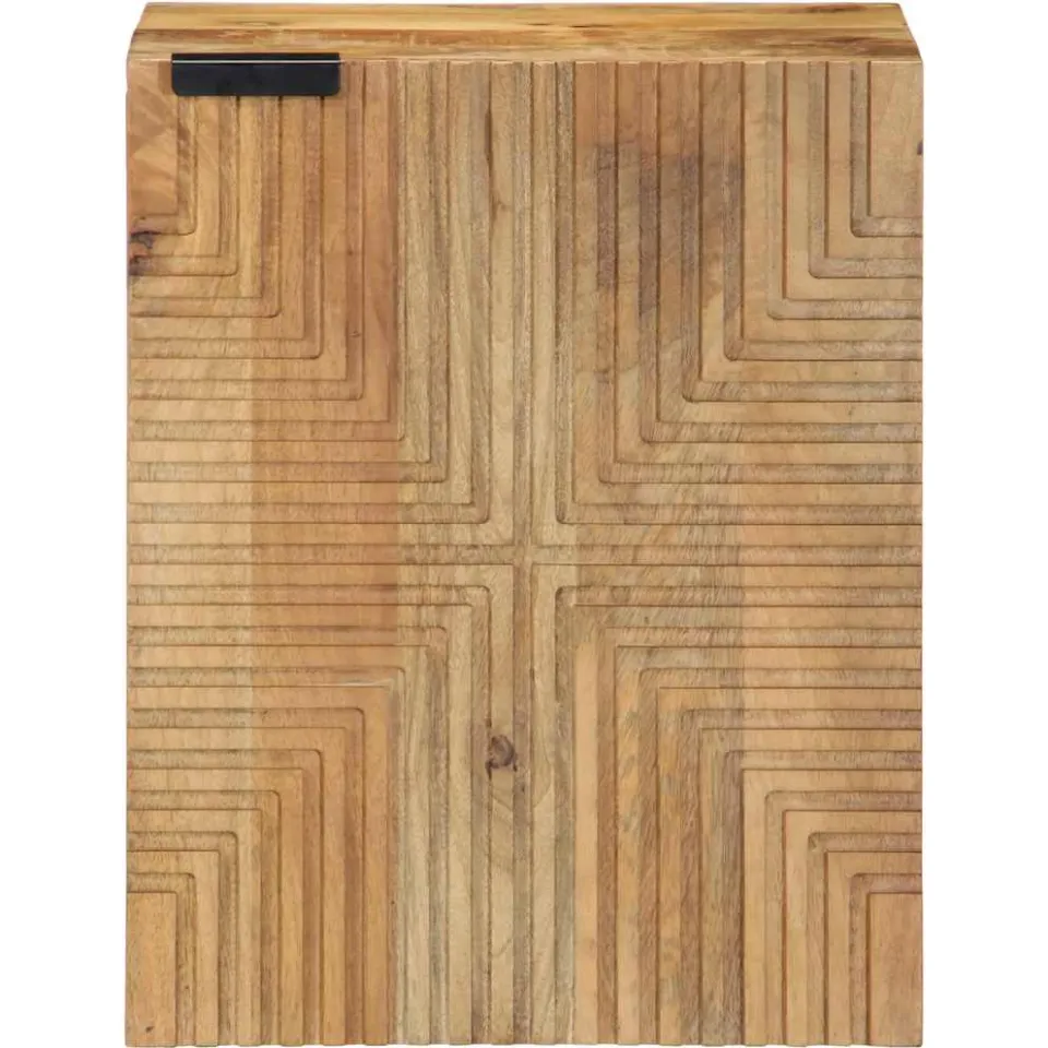 vidaXL Badkamerhangkast 38x33,5x48 cm massief mangohout bruin, foto 3