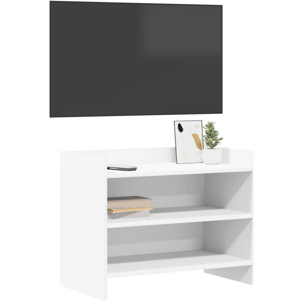 vidaXL TV-kast 60 x 33 x 47 cm Wit Bewerkt hout