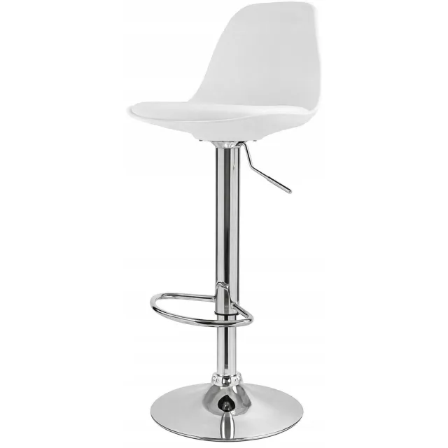 orio Hoker Orio Wit 104 cm - Stijlvol en Comfortabel Keukenbarkruk