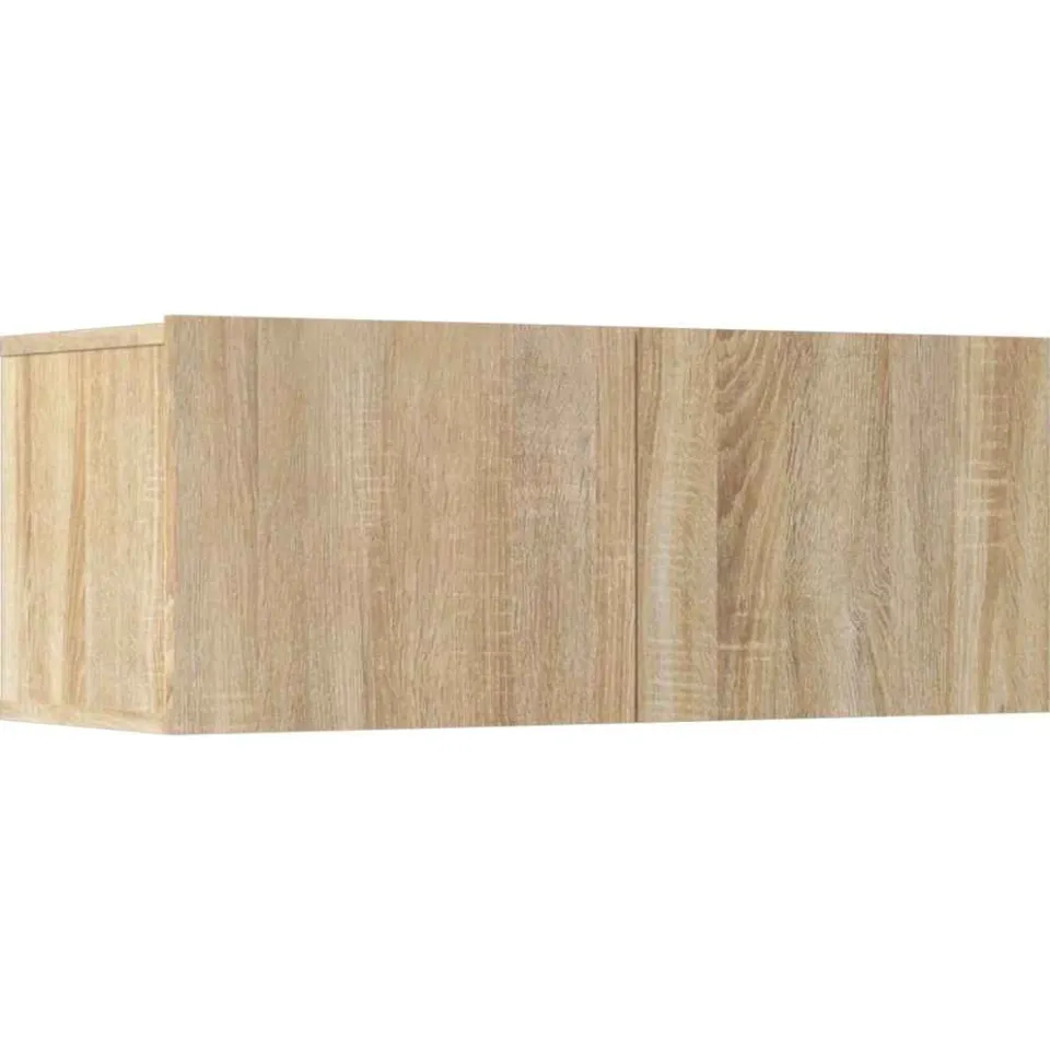 vidaXL 5-delige Tv-meubelset bewerkt hout sonoma eikenkleurig, foto 4