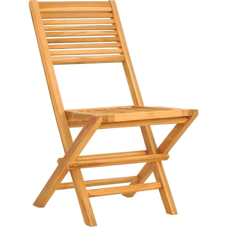 vidaXL 5-delige Tuinset massief teakhout bruin, foto 4