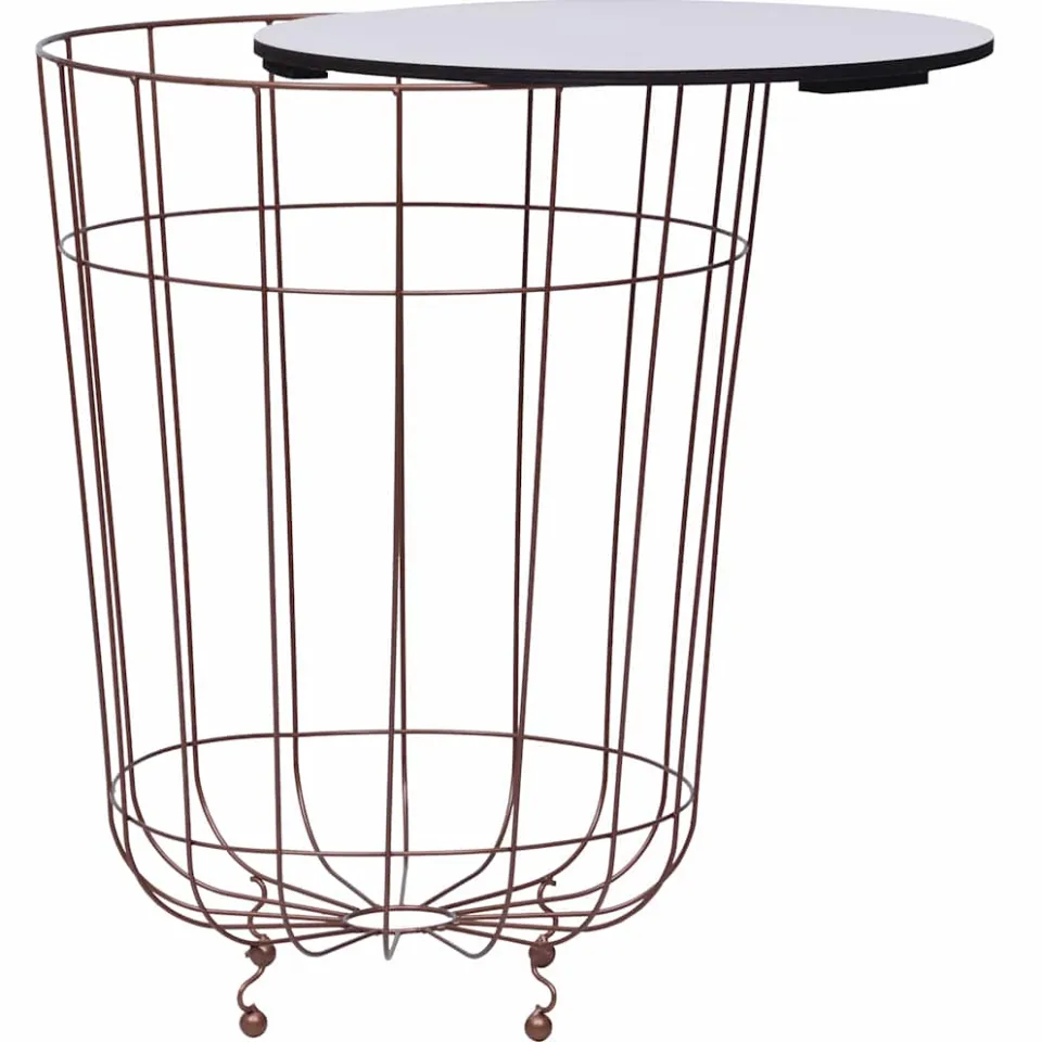 vidaXL Salontafel Ø40 cm goudkleurig, foto 2