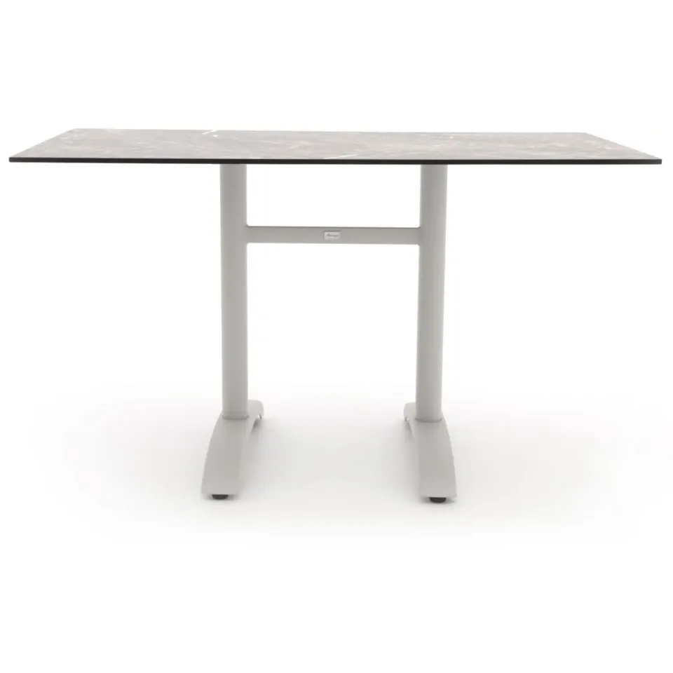 Bellagio tuinmeubelen Bellagio Lisio tuintafel 140x80x73cm wit, foto 2