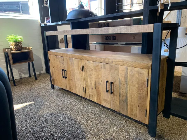 NordXL Mango dressoir Hero met 4 deuren | OUTLET