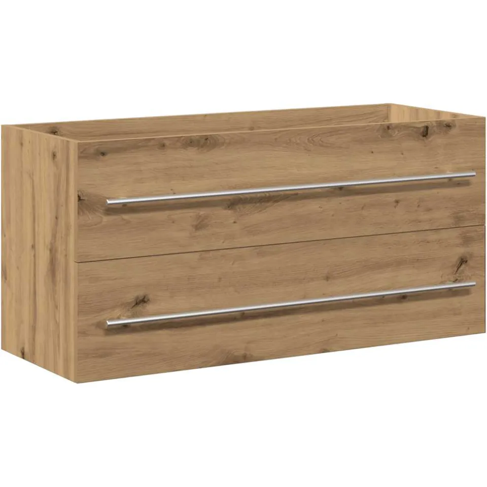 vidaXL Badkamer wastafelkast Artisan Oak 100x38,5x48 cm Engineered Wood, foto 3
