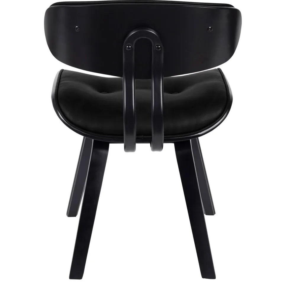 Dutchbone Blackwood eetkamerstoel zwart, foto 4
