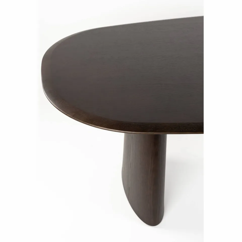 Housecraft Living rechthoekige houten eettafel Mandy 220x110 cm - bruin, foto 3