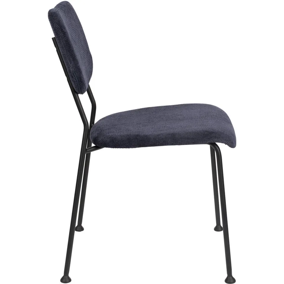 Zuiver Benson eetkamerstoel donkerblauw, foto 6