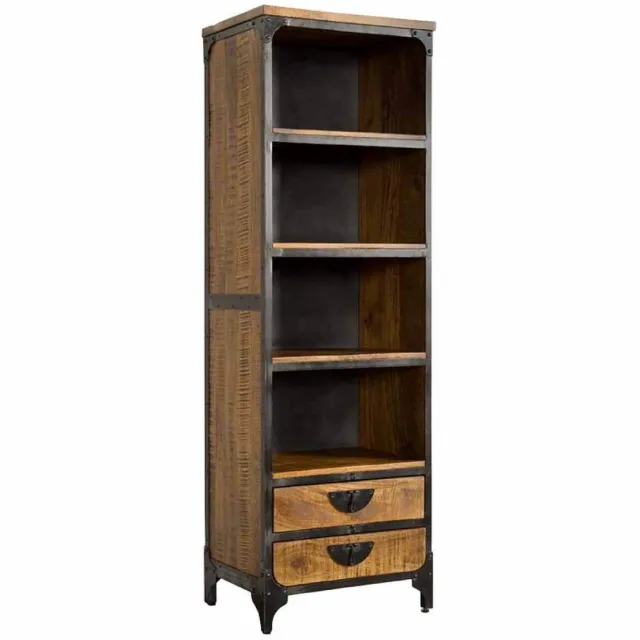 Tower Living Basto boekenkast - 60 cm - bruin