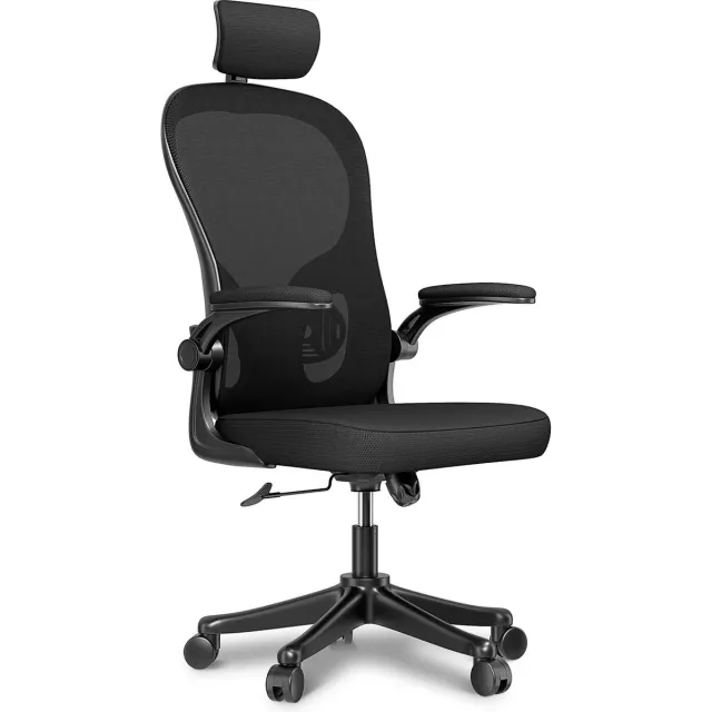 Seastone Ergonomische Bureaustoel – Office Gaming Chair - Bureaustoelen voor Volwassenen – Game Gaming Stoel - Zwart