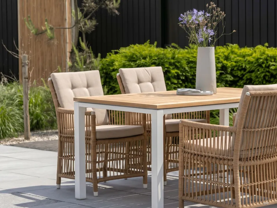 Manifesto Furniture Manifesto Ortello/Linosa 180cm dining tuinset 5-delig, foto 4