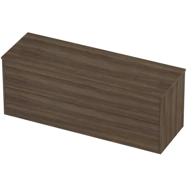 Proline Deck Badmeubelset Voor Grepen Symmetrisch Kader 140x46x54 cm Vital Oak Eiken
