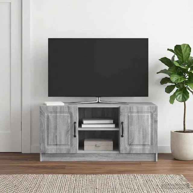 vidaXL TV-kast Grijs sonoma 102 x 34,5 x 47 cm Bewerkt hout, foto 2