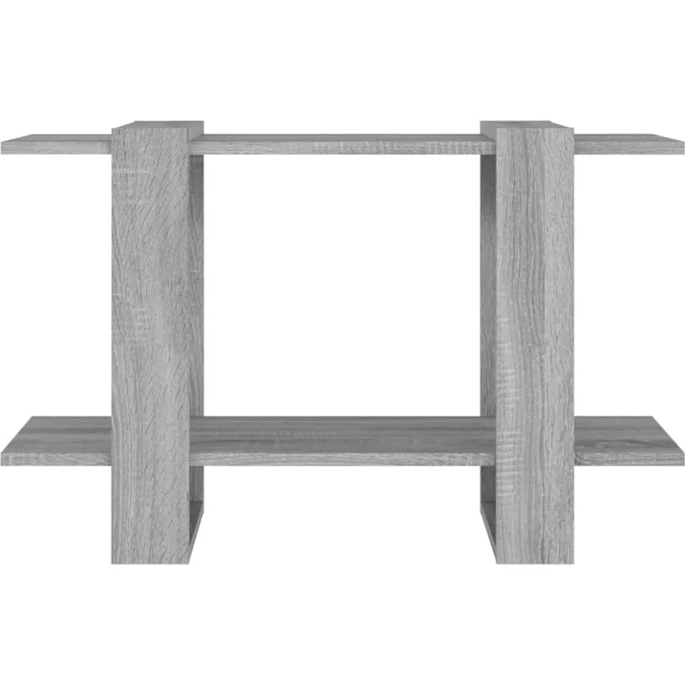 vidaXL Boekenkast/kamerscherm 80x30x51 cm grijs sonoma eikenkleurig, foto 4