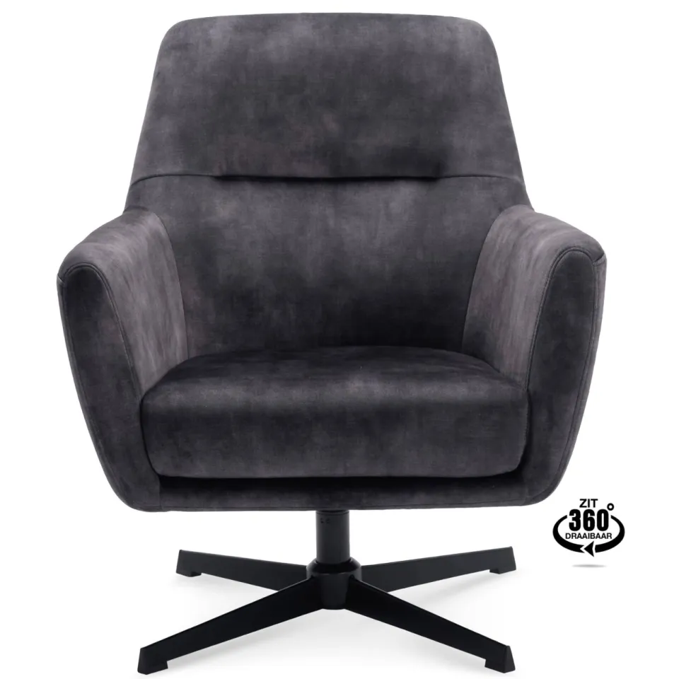 Wehkamp Home fauteuil antraciet, foto 2