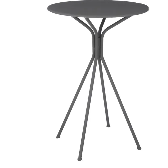 Mica Decorations Bueno Bartafel voor Buiten - H101 x Ø70 cm - Grijs