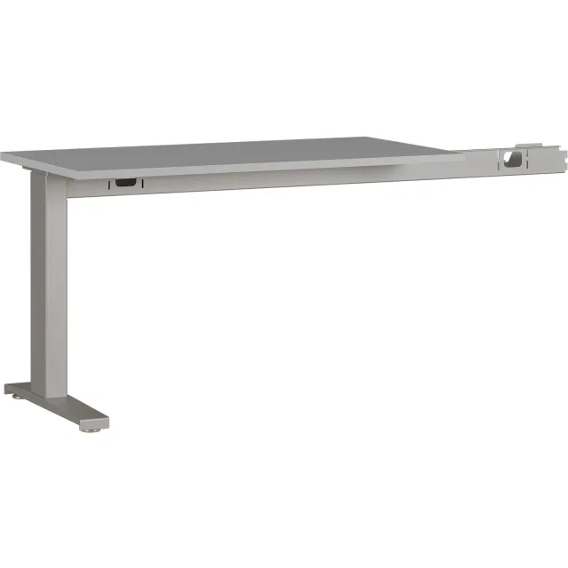 Aanbouwtafel Ergonoma Lichtgrijs grijs, foto 2