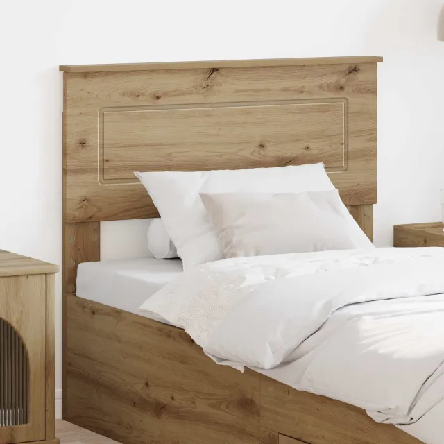 vidaXL Hoofdbord Artisan Eiken Bewerkt hout Bruin