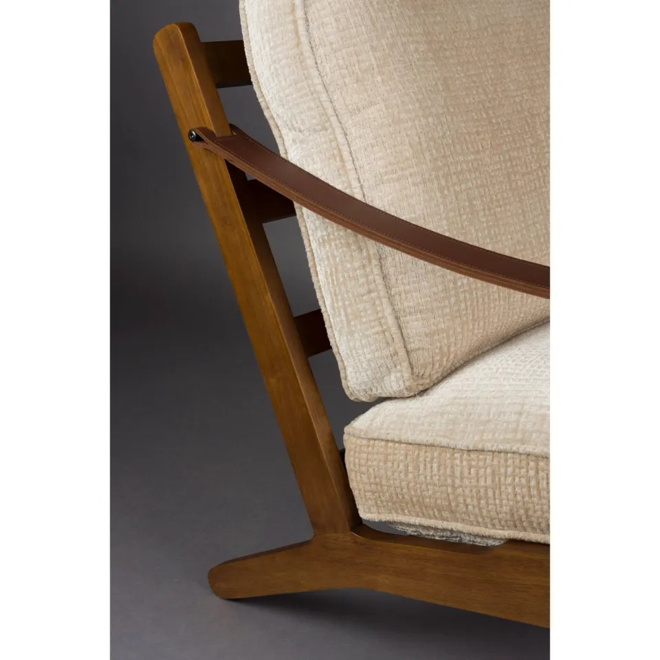 Dutchbone Lounge Chair Washington beige, foto 5