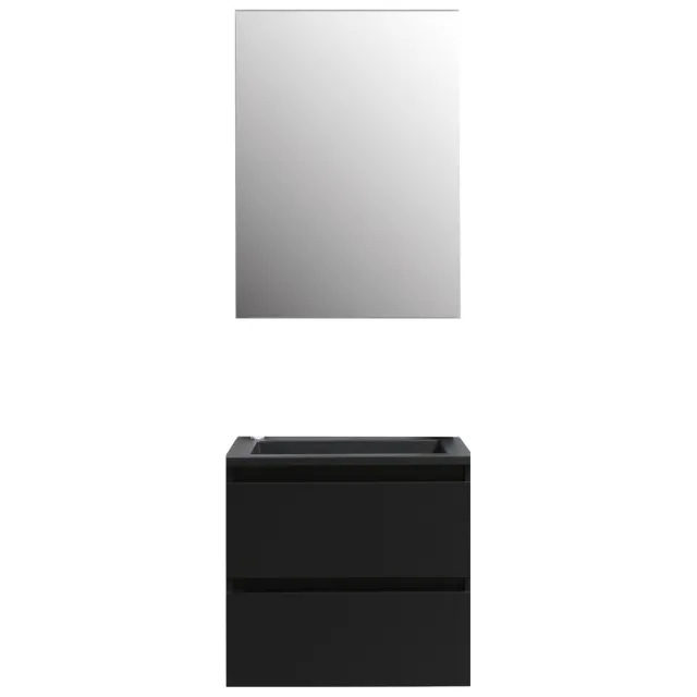 Boss & Wessing Pepper badmeubelset mat zwart