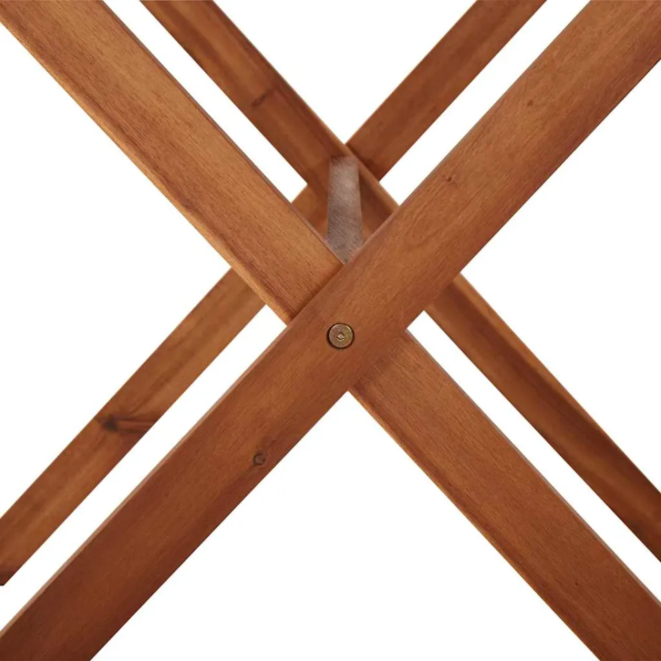 vidaXL Tuintafel 110x67x74 cm massief acaciahout bruin, foto 4