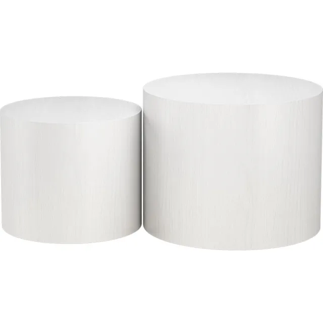 Vicco Giva Salontafel set – 48 x 48 cm Wit